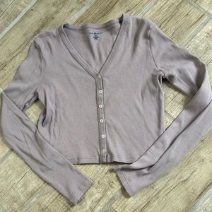 Brandy Melville Zelly Ribbed Cardigan